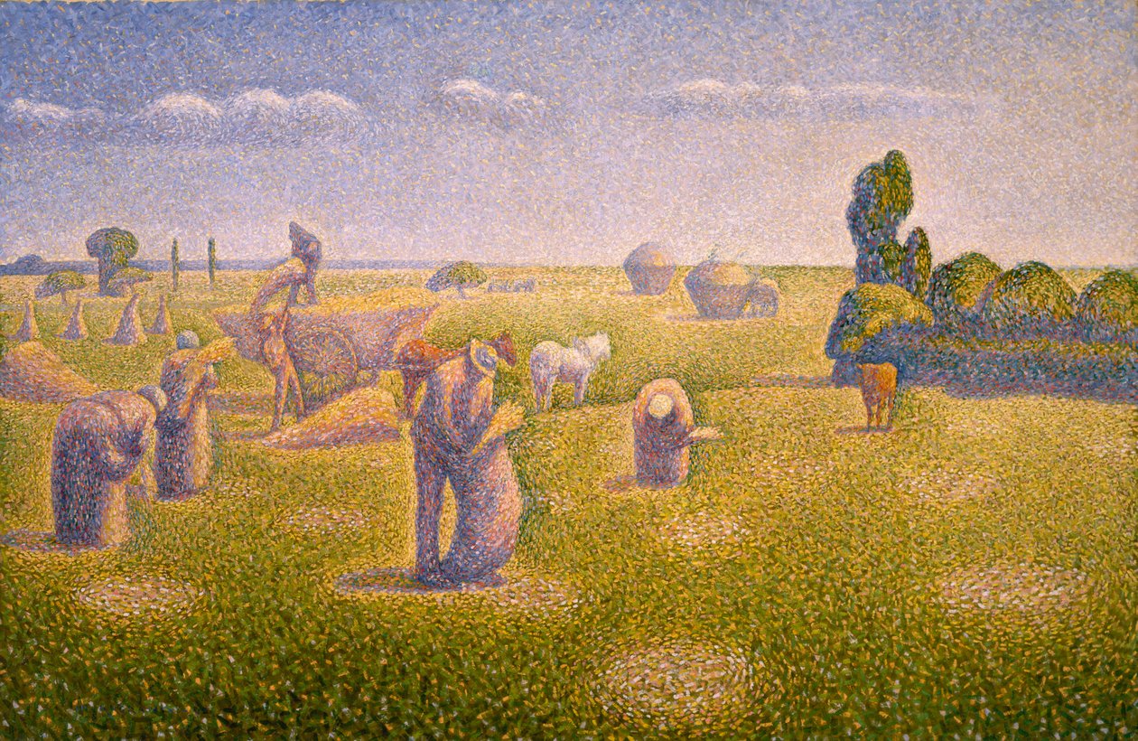 Harvesters, 1892 av Charles Angrand