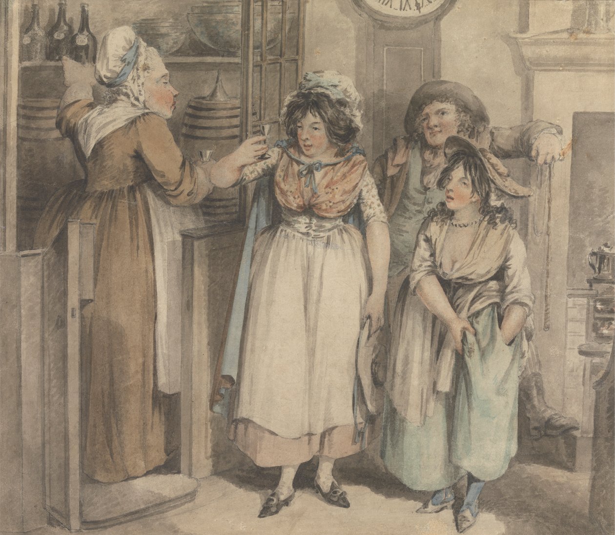 Forfriskning på St. Giles av Charles Ansell