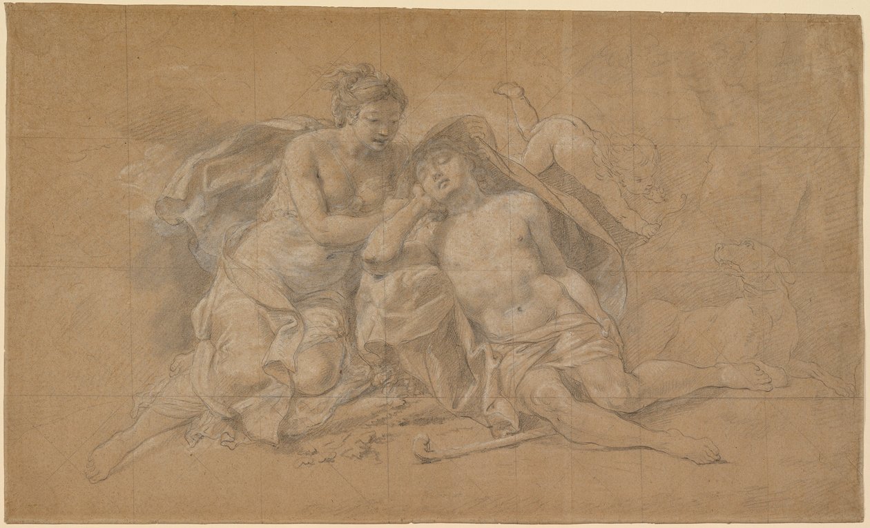 Diana og Endymion av Charles Antoine Coypel