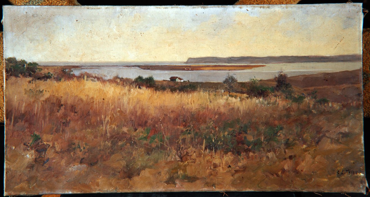 Point Loma fra Logan Heights av Charles Arthur Fries