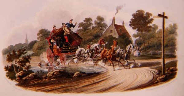 "An Alarming Reason", gravert av R.G. Reeve (fl.1811-37) pub. av Thomas McLean av Charles B. (after) Newhouse
