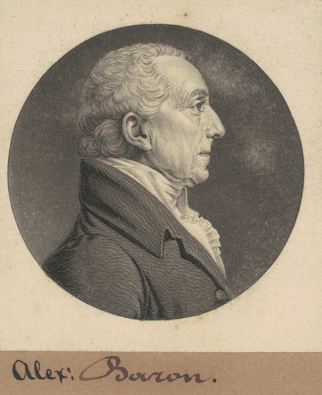 Alexander Baron av Charles B. J. Févret de Saint Mémin