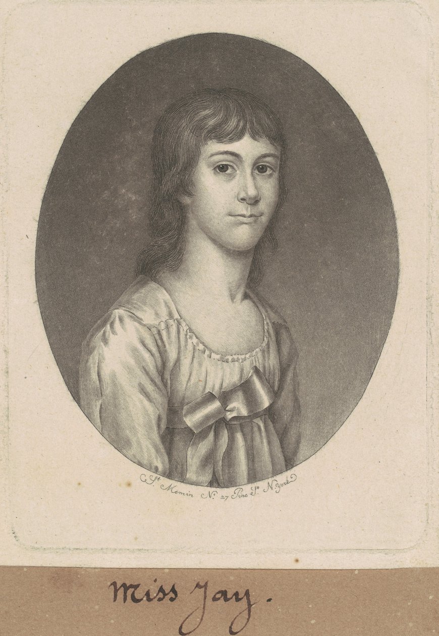 Ann Jay av Charles B. J. Févret de Saint Mémin
