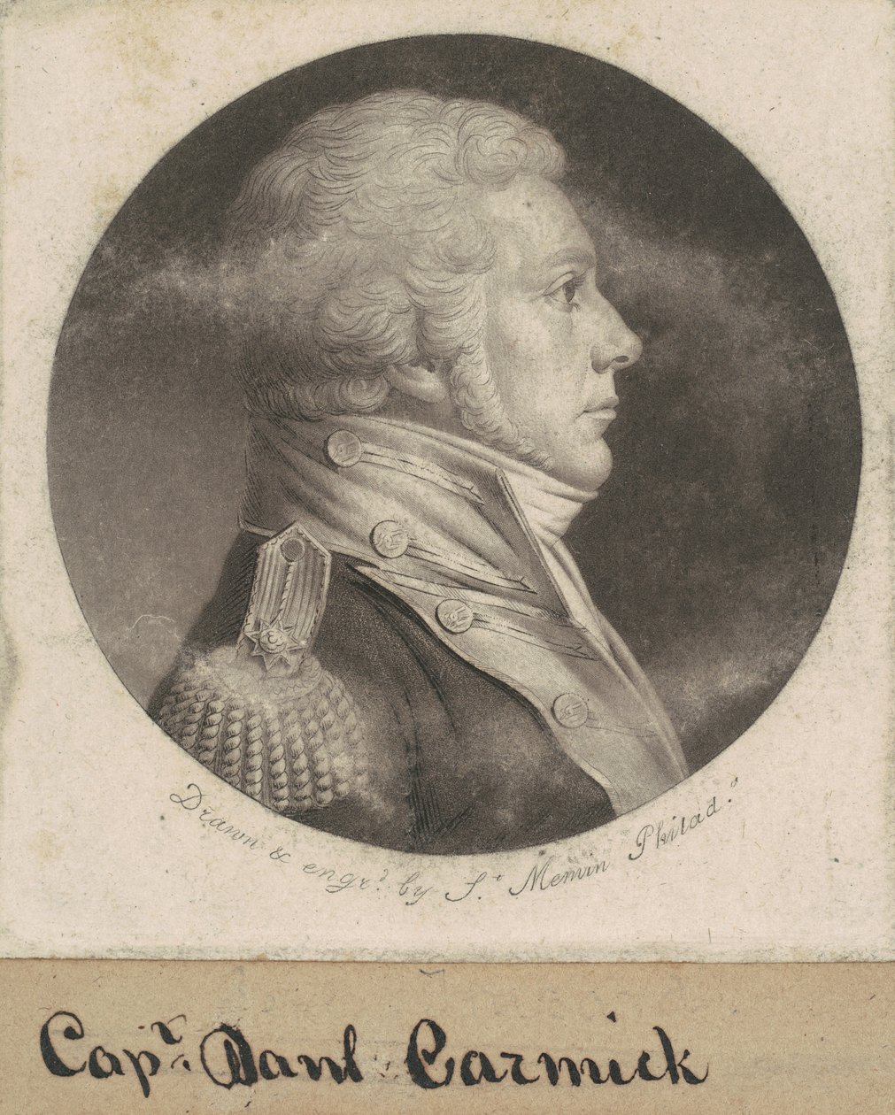 Anne-Louis de Tousard av Charles B. J. Févret de Saint Mémin