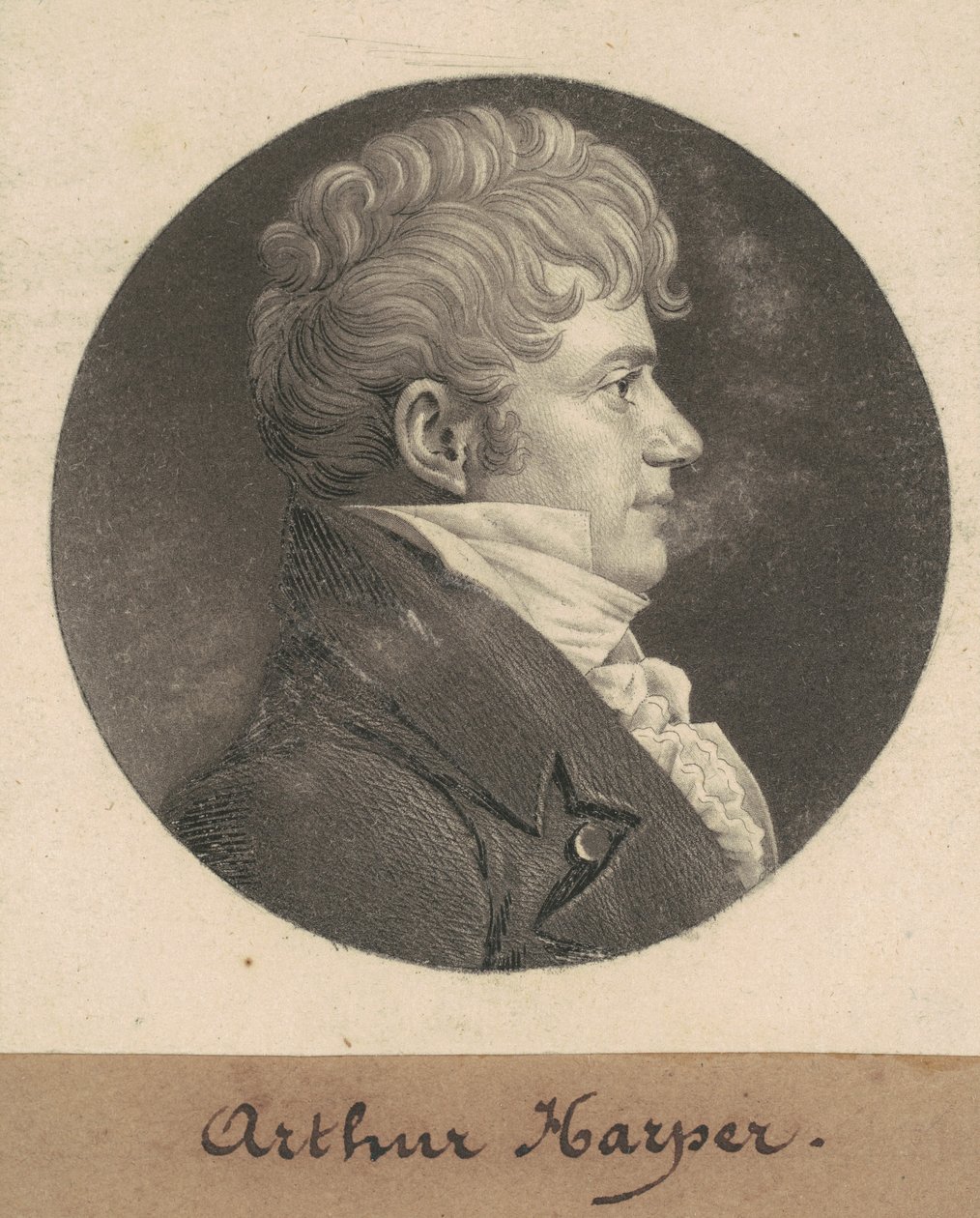 Arthur Harper av Charles B. J. Févret de Saint Mémin