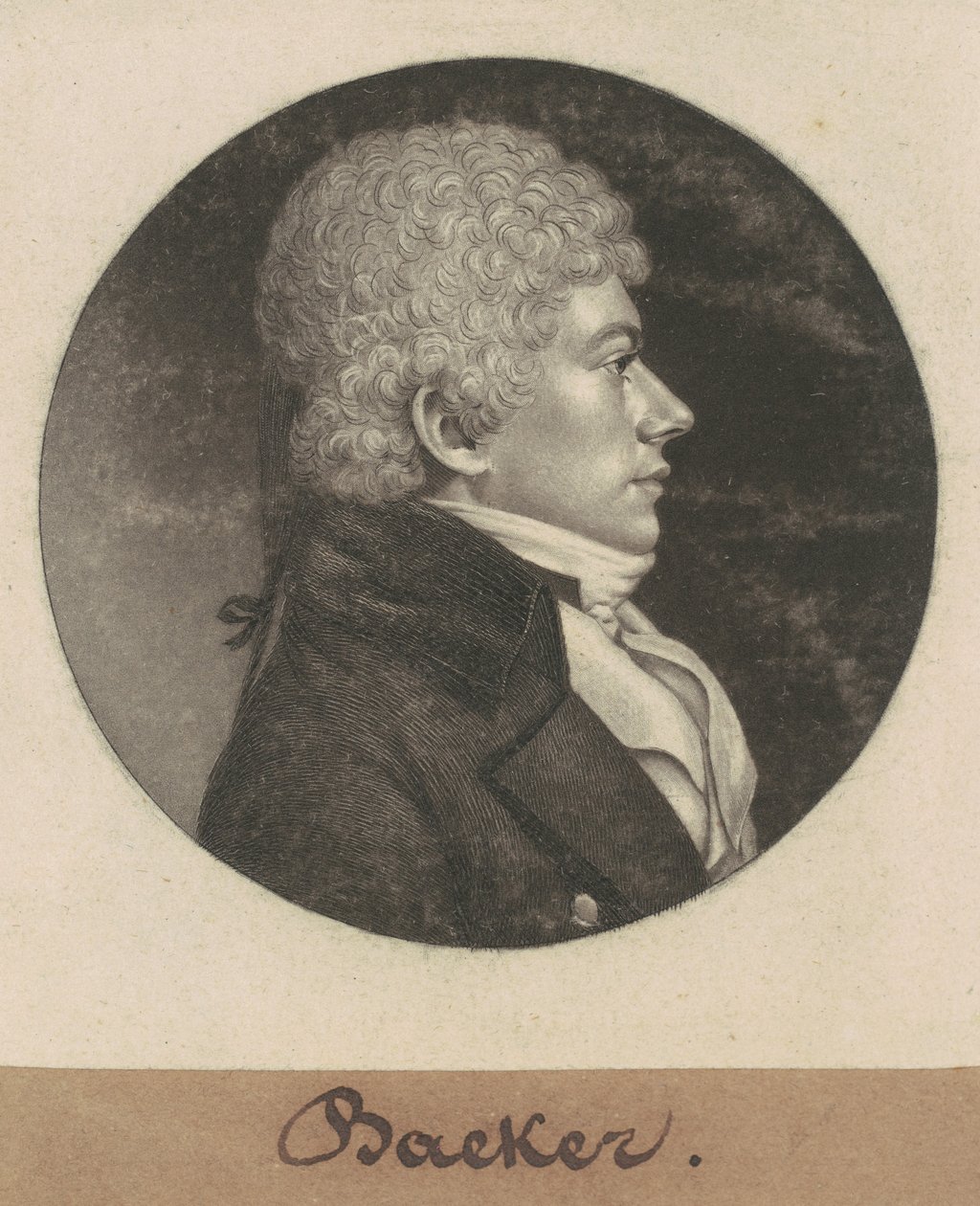 Baeker av Charles B. J. Févret de Saint Mémin
