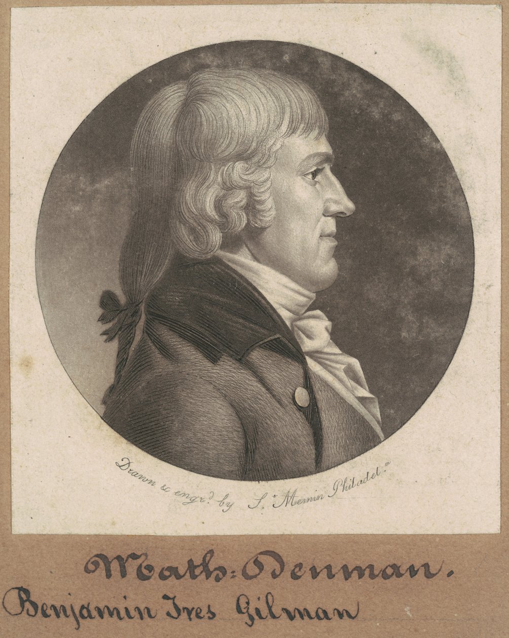 Benjamin Ives Gilman av Charles B. J. Févret de Saint Mémin