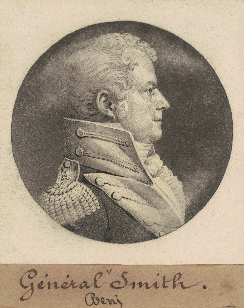 Benjamin Smith av Charles B. J. Févret de Saint Mémin