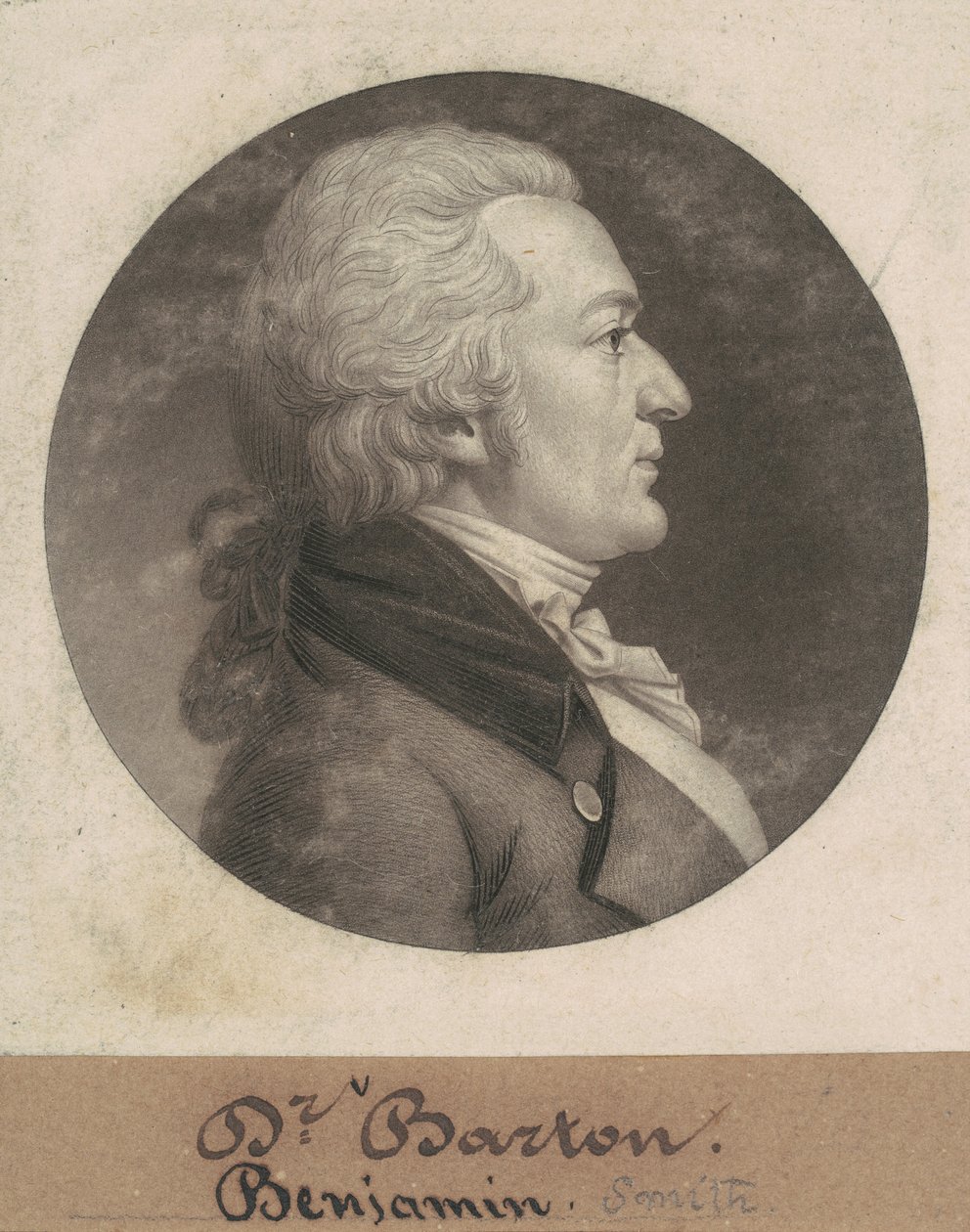 Benjamin Smith Barton av Charles B. J. Févret de Saint Mémin