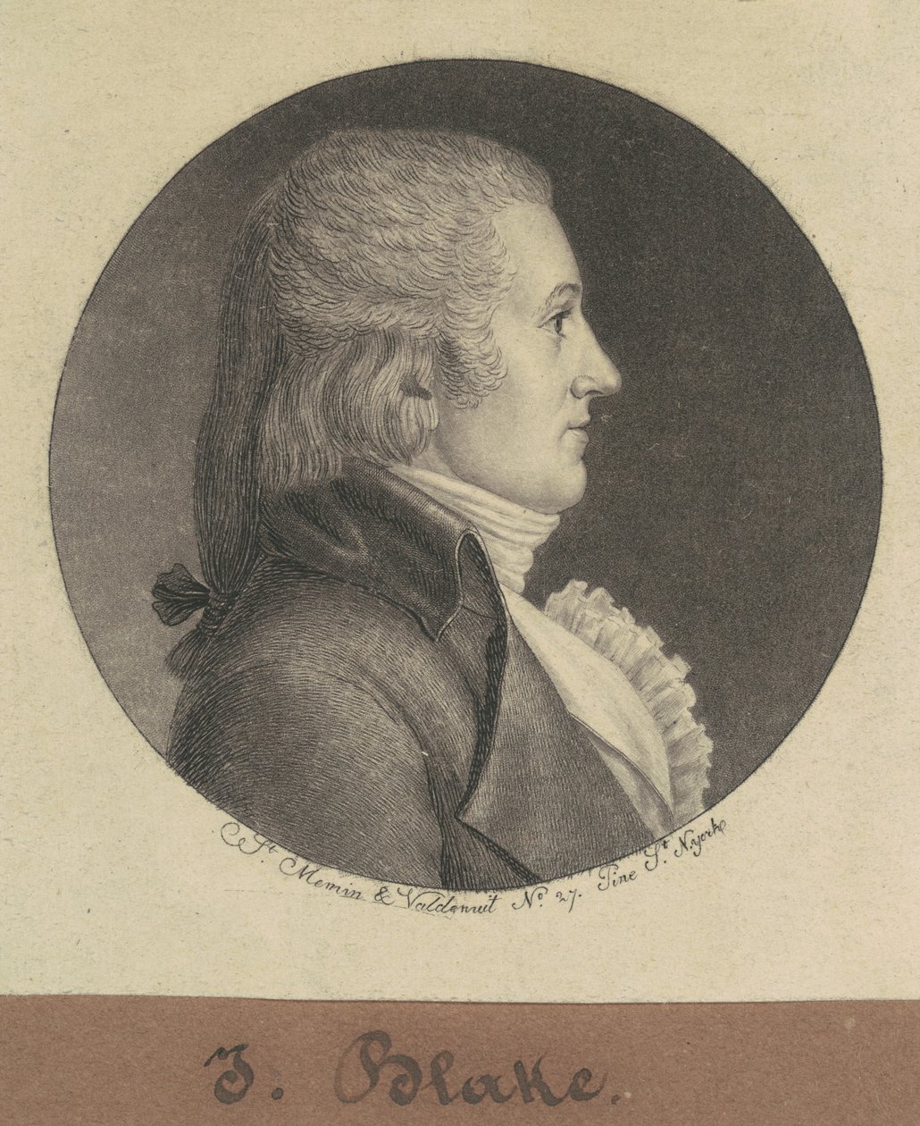 Blake av Charles B. J. Févret de Saint Mémin