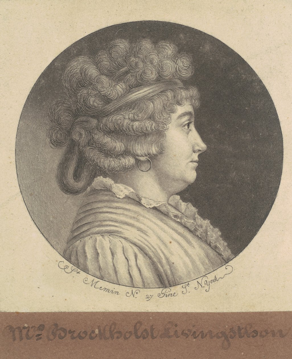 Catherine Kettle Bag Livingston av Charles B. J. Févret de Saint Mémin