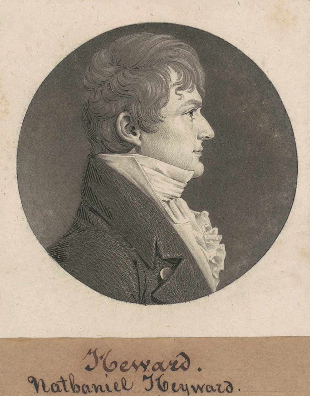 Chapman Johnson av Charles B. J. Févret de Saint Mémin