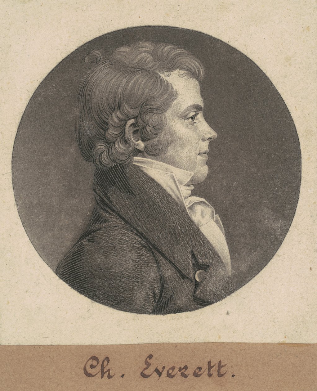 Charles Everett av Charles B. J. Févret de Saint Mémin