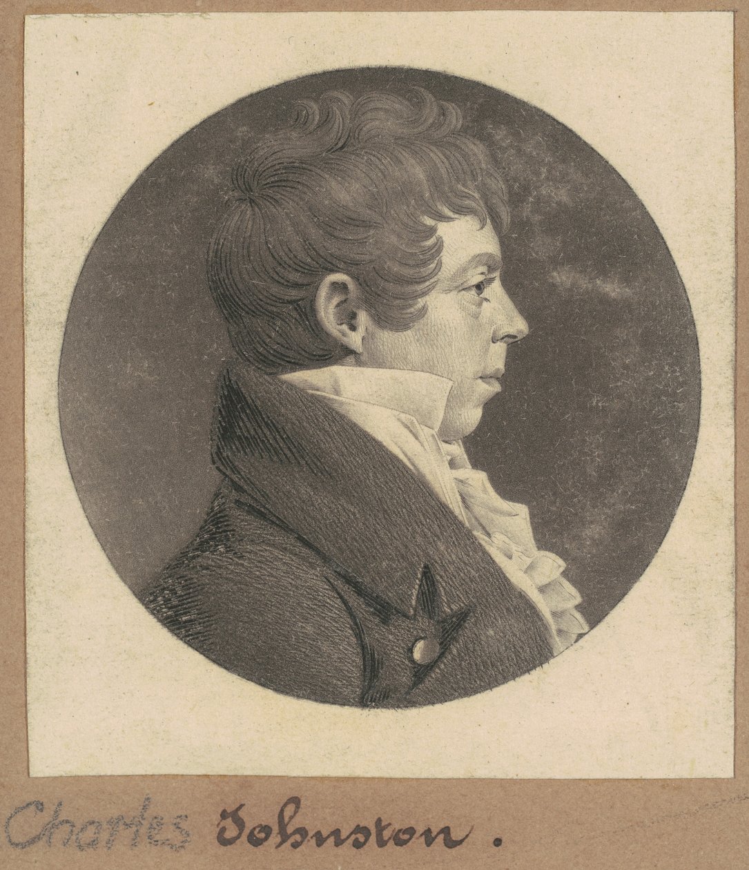 Charles Johnston av Charles B. J. Févret de Saint Mémin