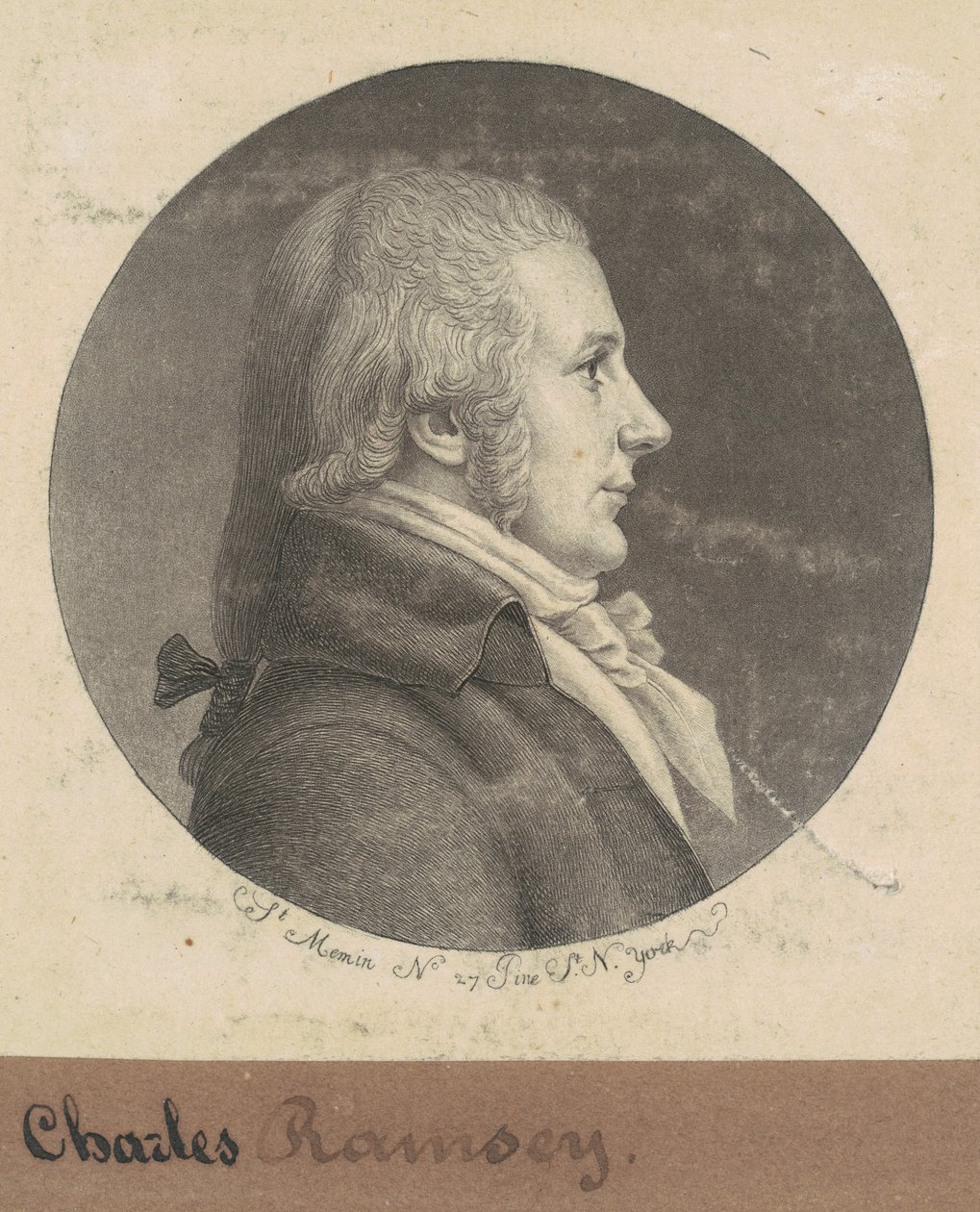 Charles Ramsay av Charles B. J. Févret de Saint Mémin