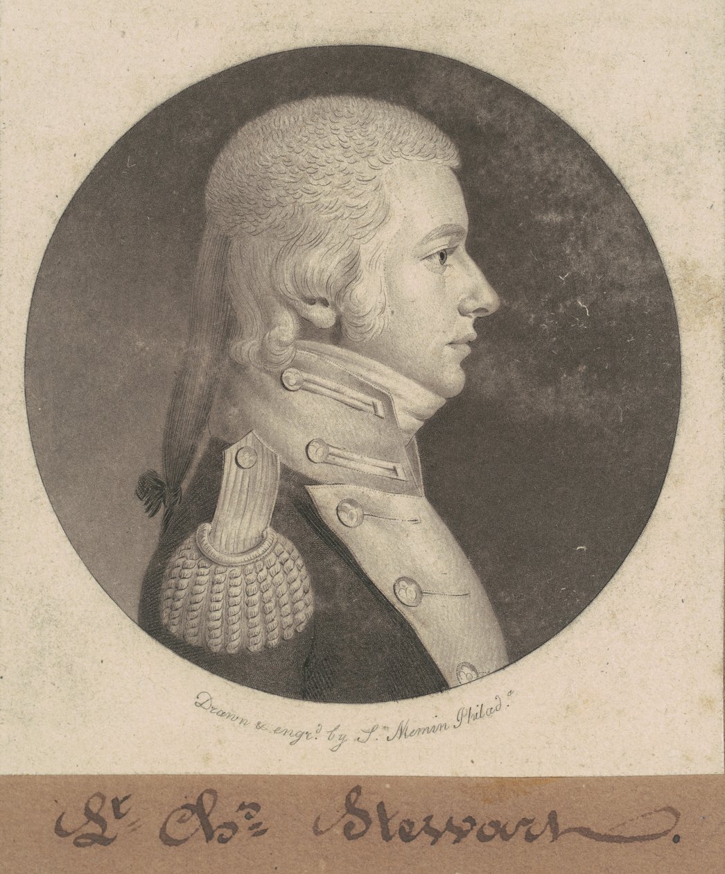 Charles Stewart av Charles B. J. Févret de Saint Mémin