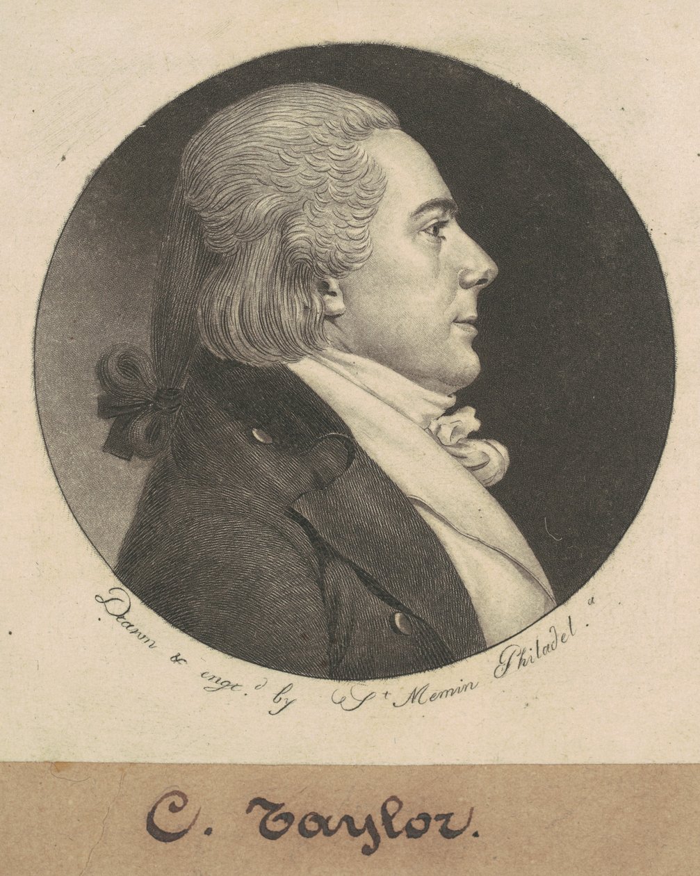 Charles Taylor av Charles B. J. Févret de Saint Mémin