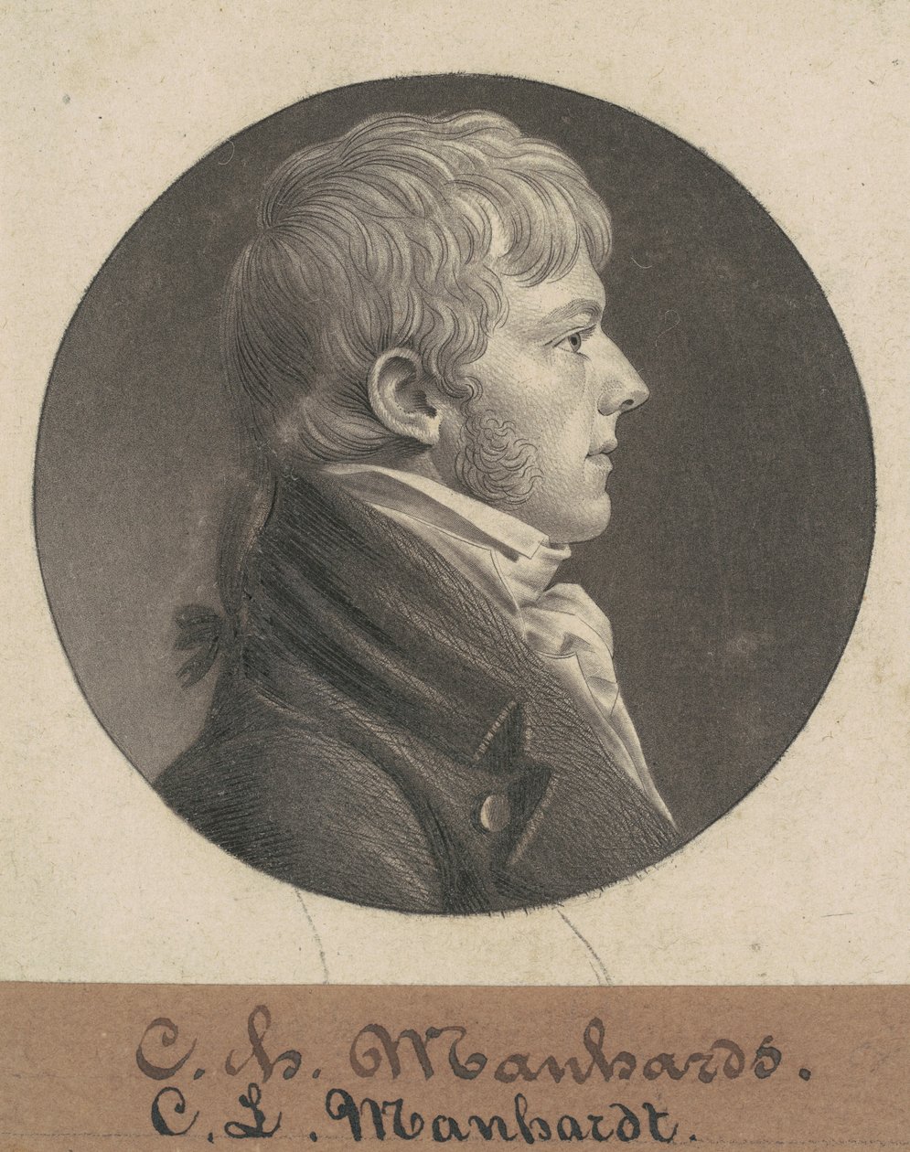 Christian Luis Mannhardt av Charles B. J. Févret de Saint Mémin