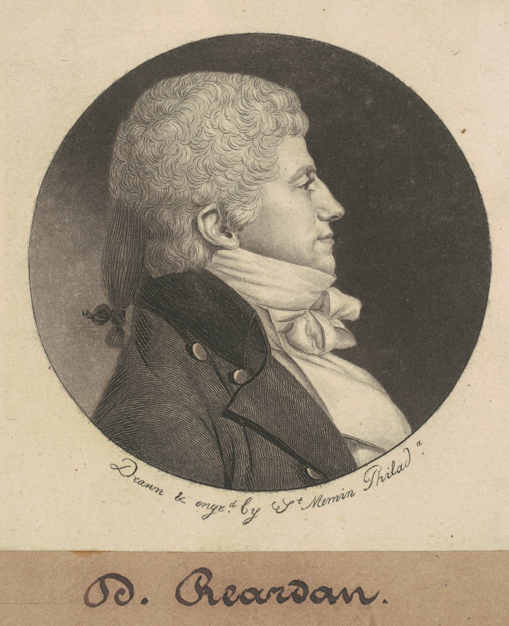 D. Reardan av Charles B. J. Févret de Saint Mémin