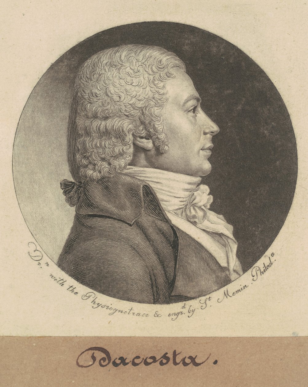 Dacosta av Charles B. J. Févret de Saint Mémin