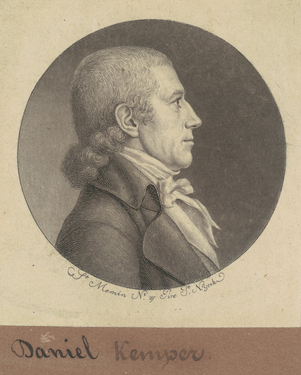 Daniel Kemper av Charles B. J. Févret de Saint Mémin