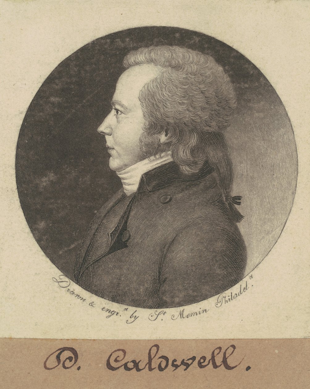 David Caldwell av Charles B. J. Févret de Saint Mémin