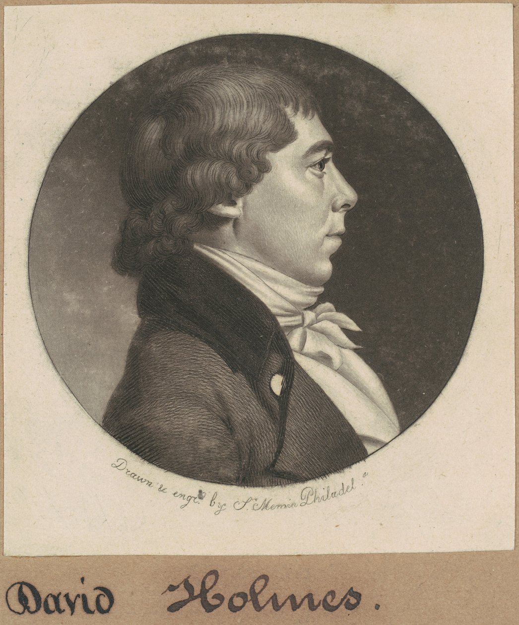 David Holmes av Charles B. J. Févret de Saint Mémin