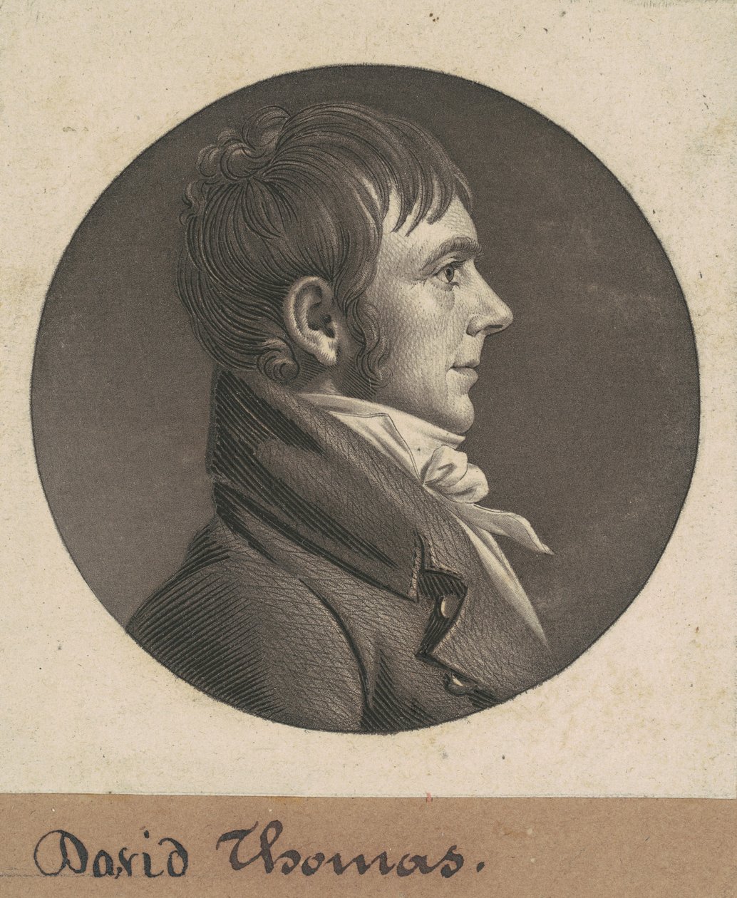 David Thomas av Charles B. J. Févret de Saint Mémin