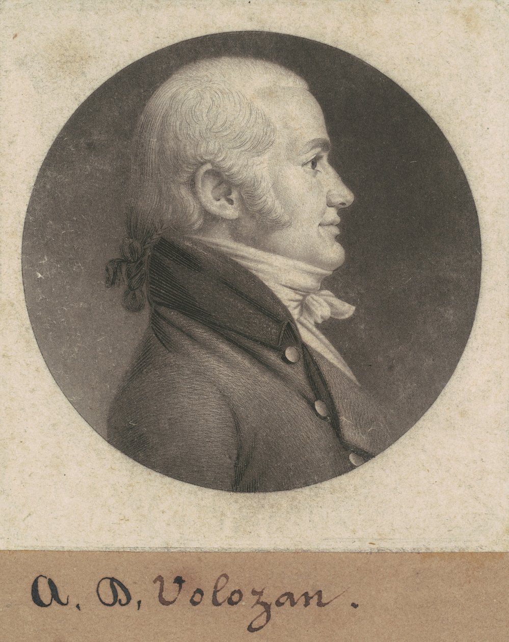 Tennis A. Volozan av Charles B. J. Févret de Saint Mémin