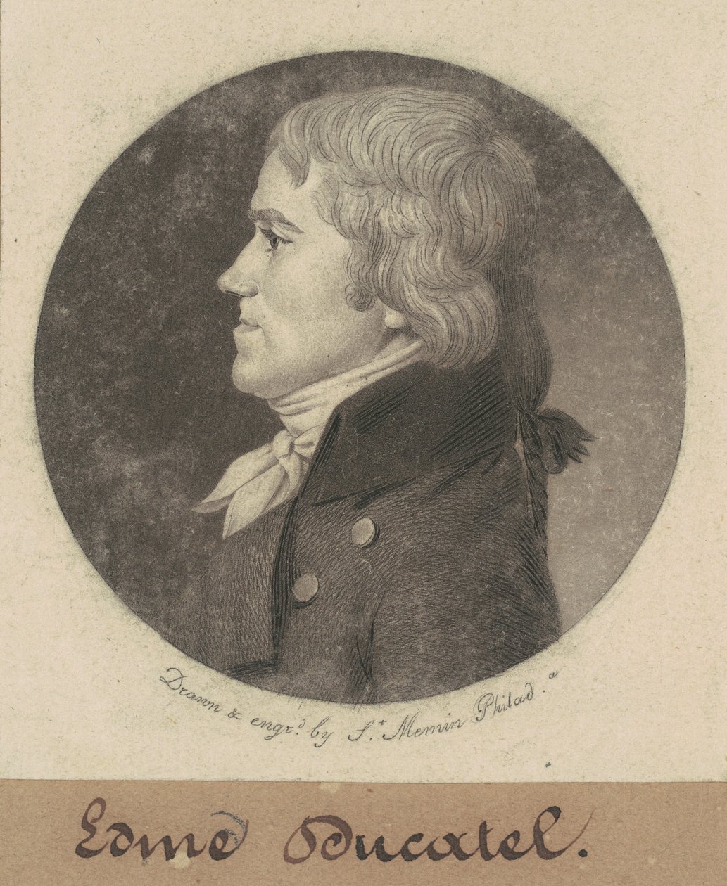Edme Ducatel av Charles B. J. Févret de Saint Mémin