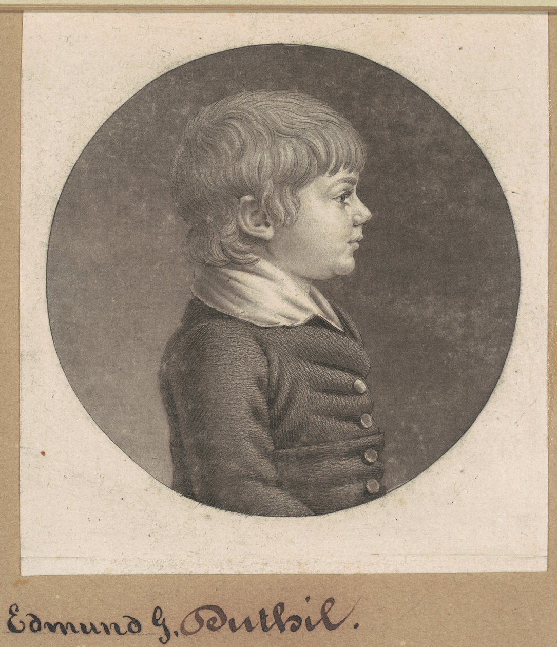 Edmund G. Dutilh av Charles B. J. Févret de Saint Mémin