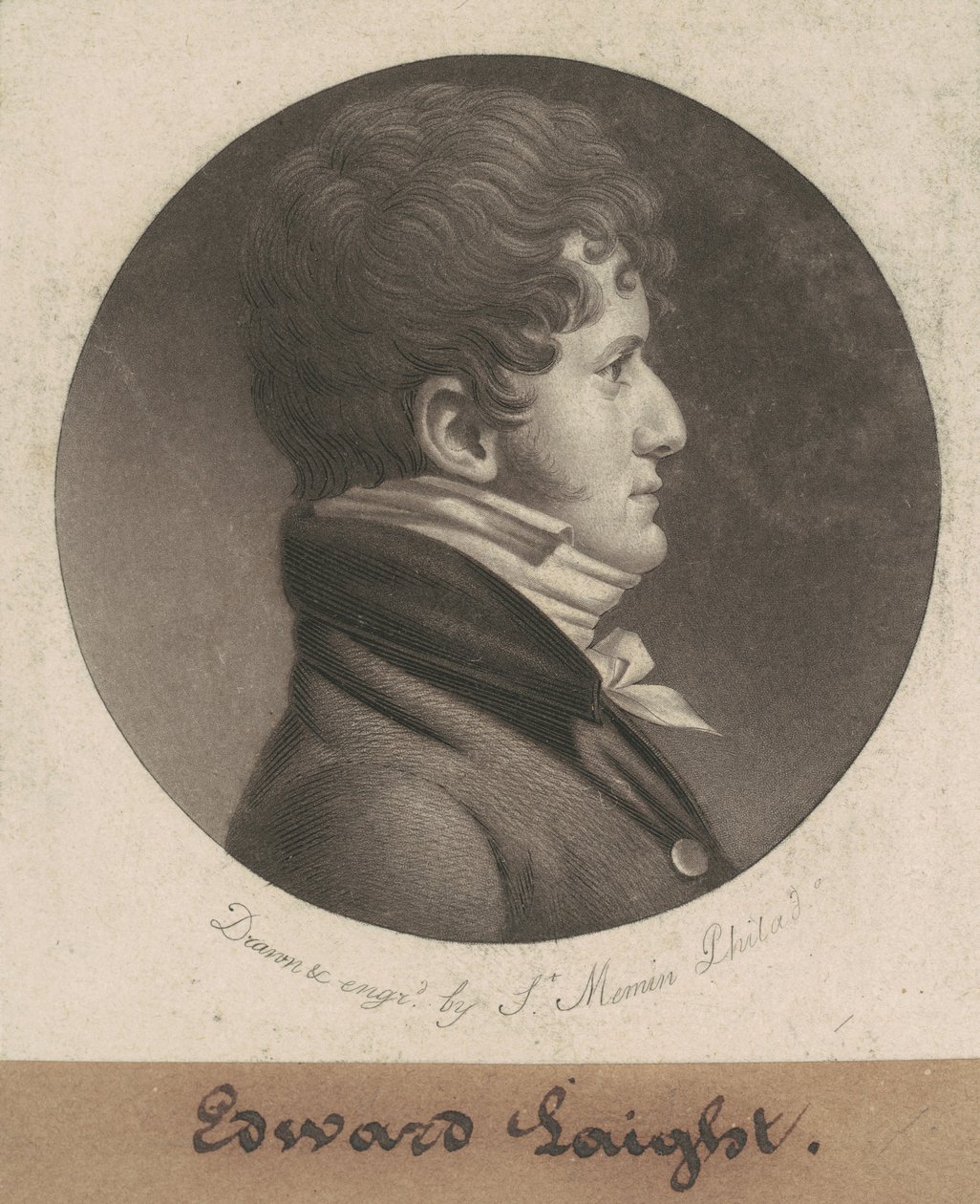 Edward Laight av Charles B. J. Févret de Saint Mémin