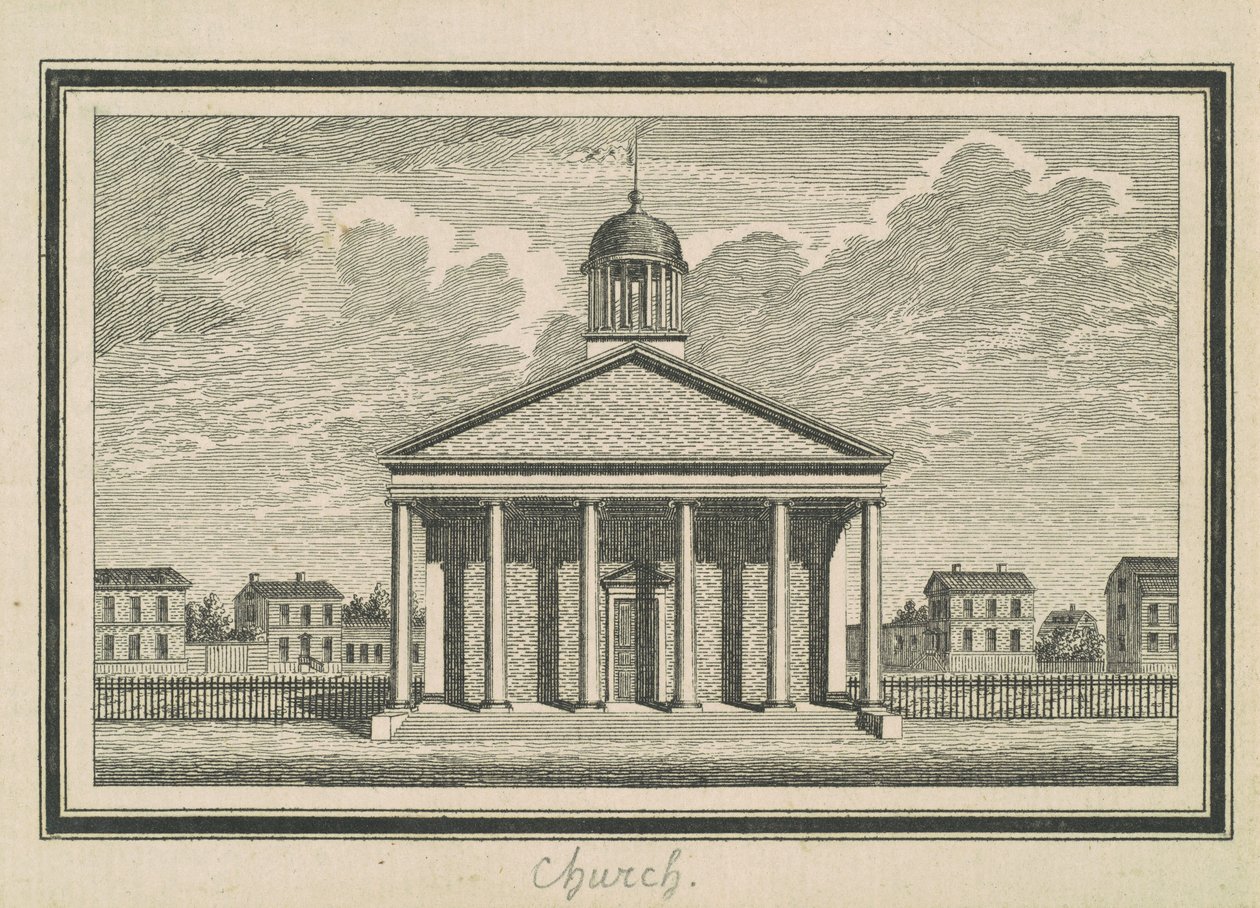 Esperanza, kirke av Charles B. J. Févret de Saint Mémin