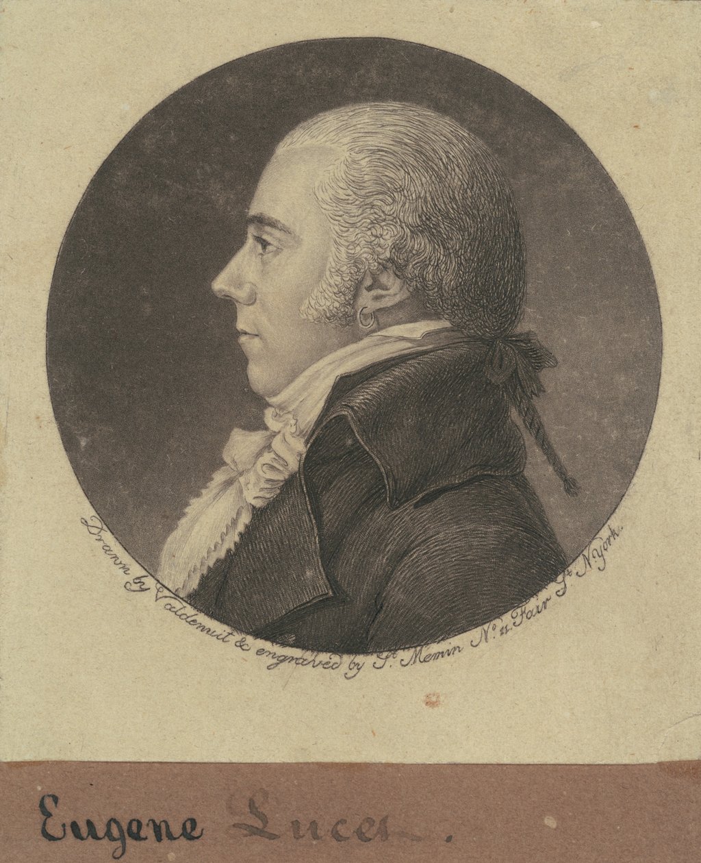 Eugene Lucet av Charles B. J. Févret de Saint Mémin