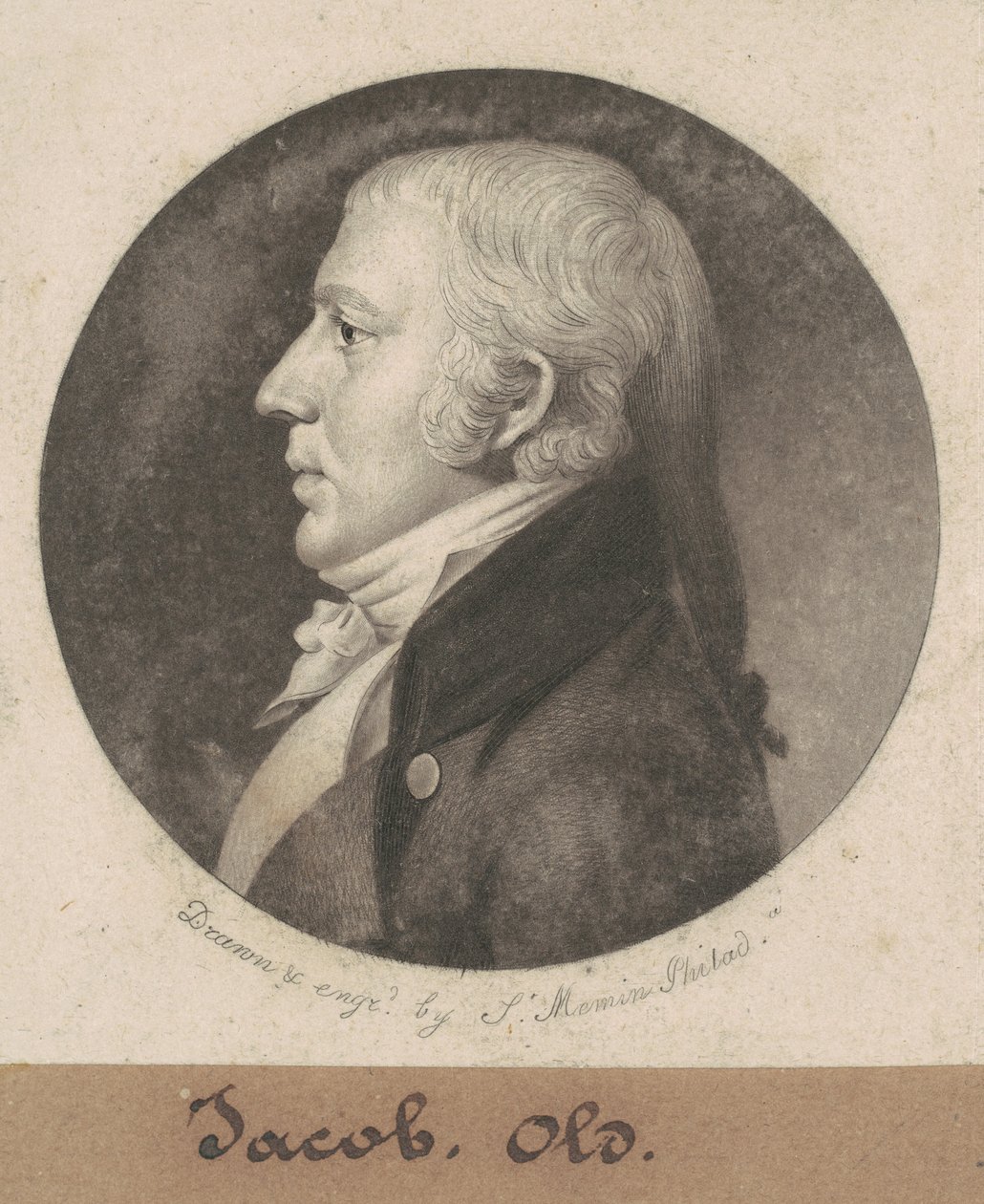 Evan William Thomas av Charles B. J. Févret de Saint Mémin