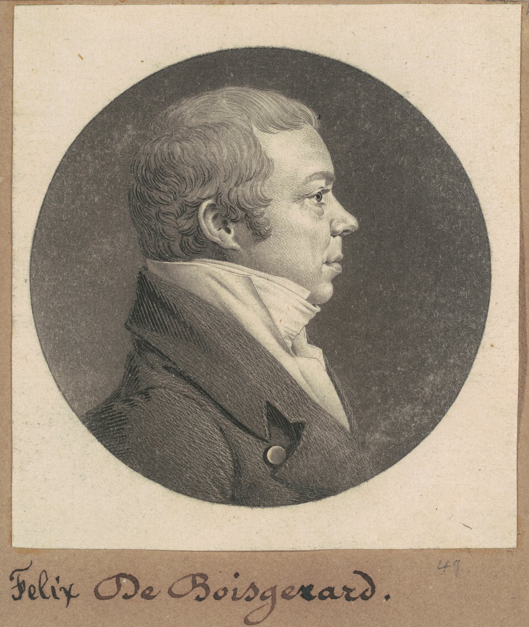 Felix Constant de Boisgerard av Charles B. J. Févret de Saint Mémin