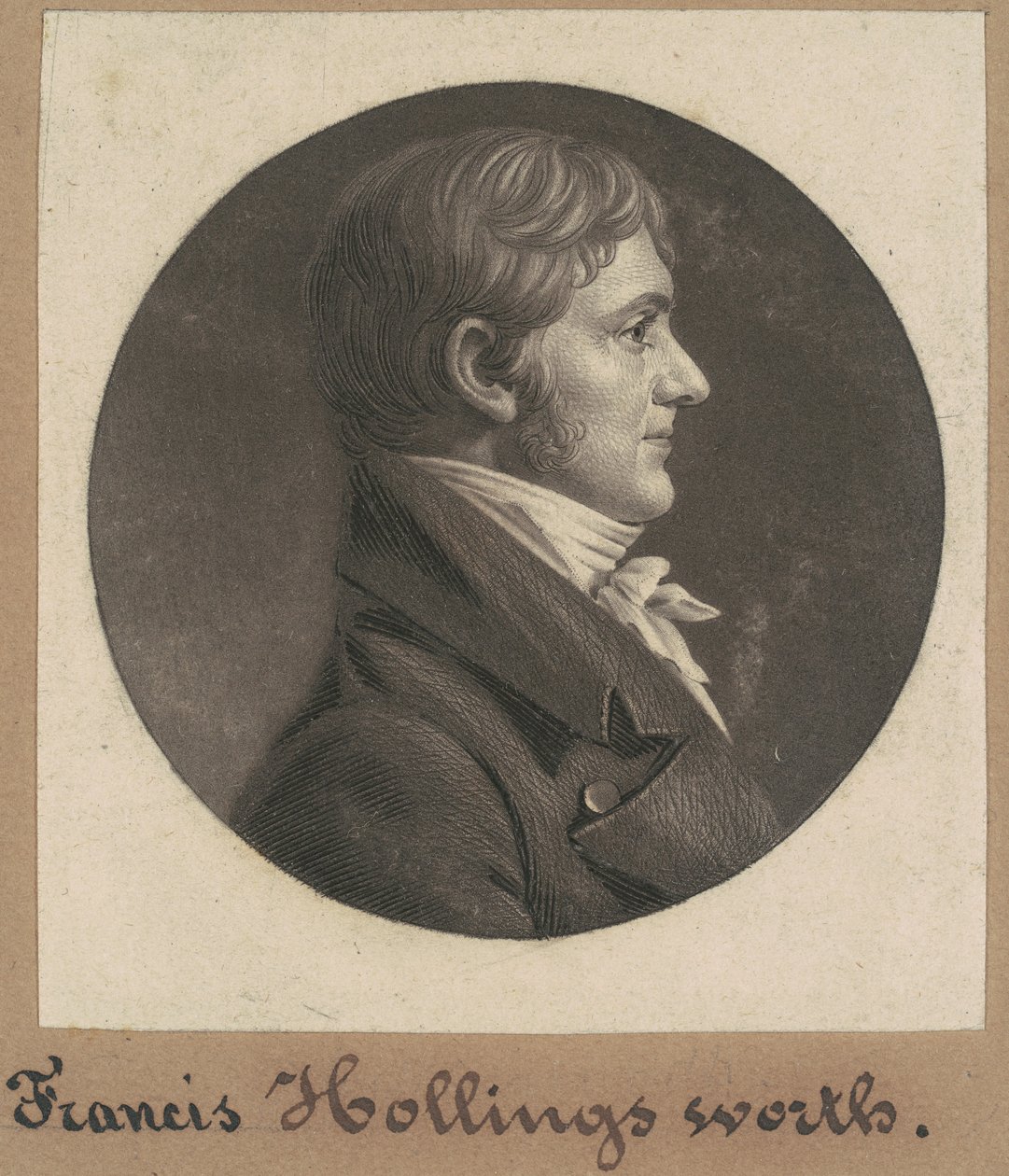 Francis Hollingsworth av Charles B. J. Févret de Saint Mémin