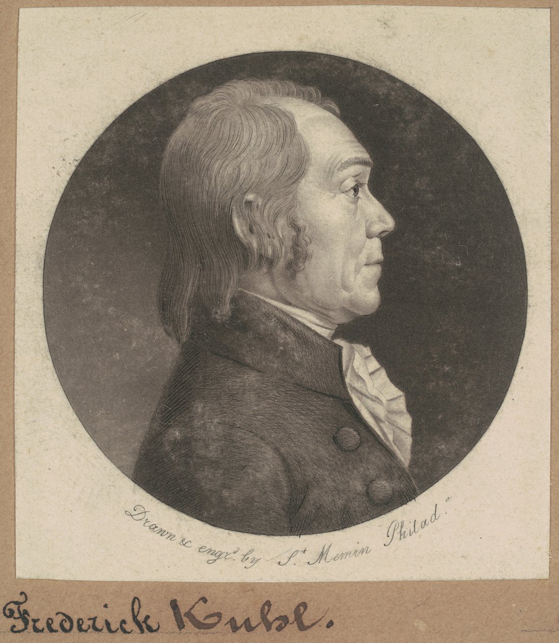 Frederick Kuhl av Charles B. J. Févret de Saint Mémin