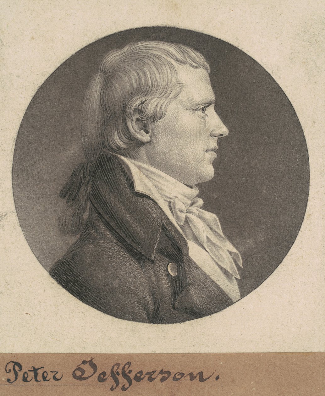 George Jefferson, Jr. av Charles B. J. Févret de Saint Mémin