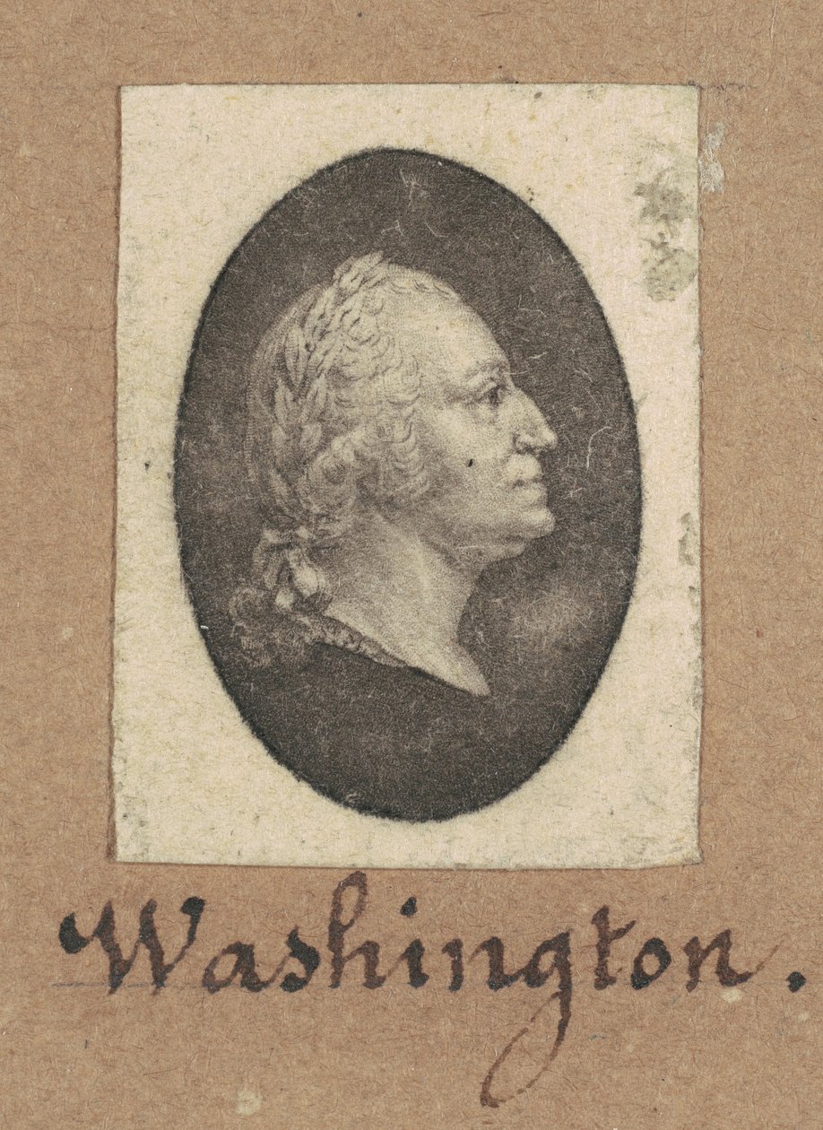 George Washington av Charles B. J. Févret de Saint Mémin