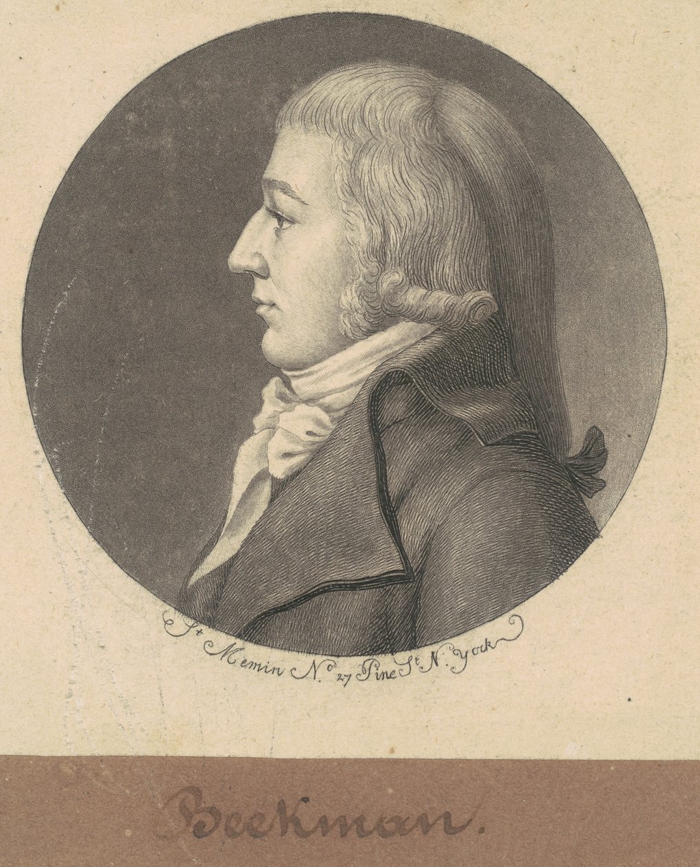 Gerard G. Beekman, Jr. av Charles B. J. Févret de Saint Mémin