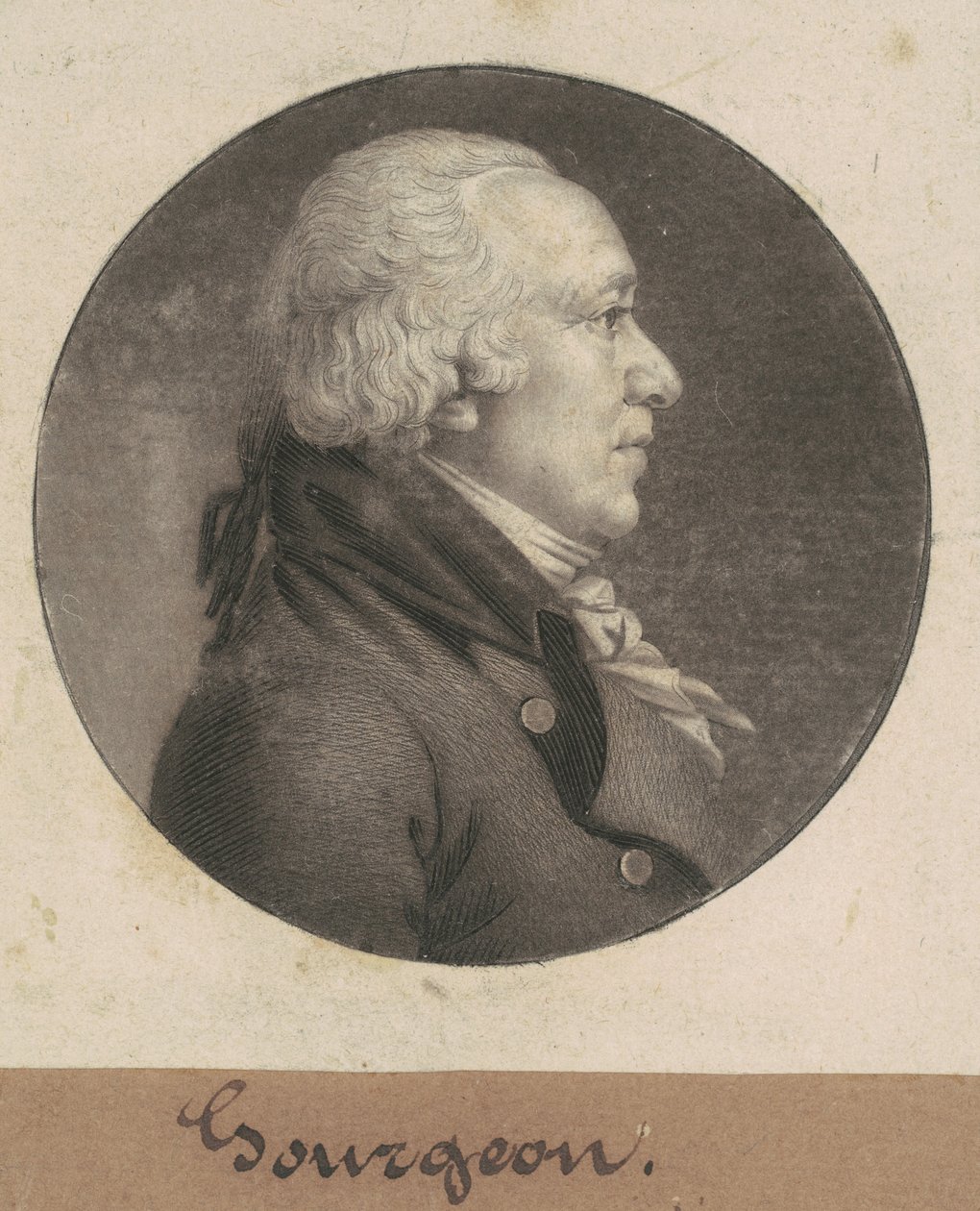 Gourgeon av Charles B. J. Févret de Saint Mémin