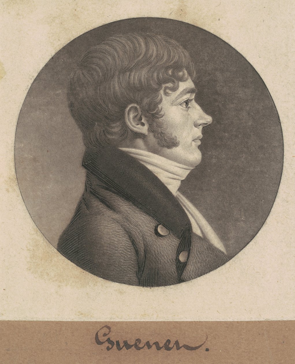 Guenet av Charles B. J. Févret de Saint Mémin