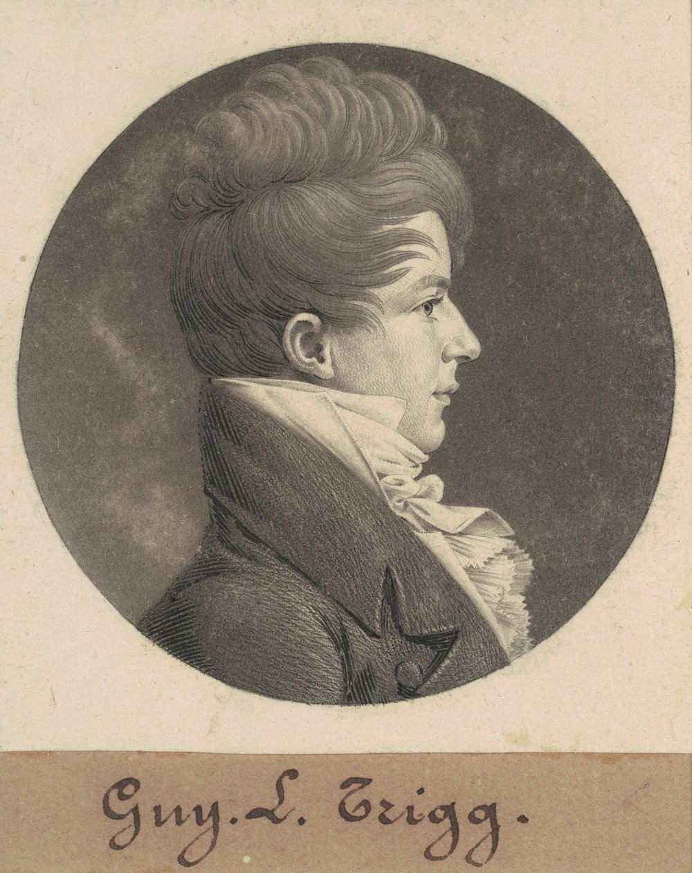Guy L. Trigg av Charles B. J. Févret de Saint Mémin