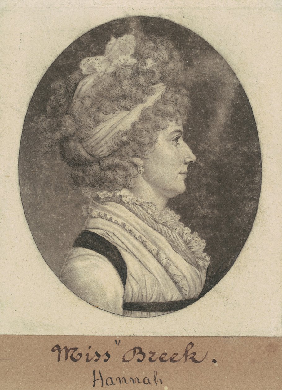 Hannah Breck av Charles B. J. Févret de Saint Mémin
