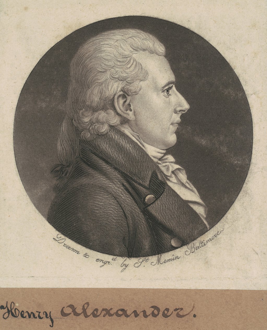 Henry Alexander av Charles B. J. Févret de Saint Mémin