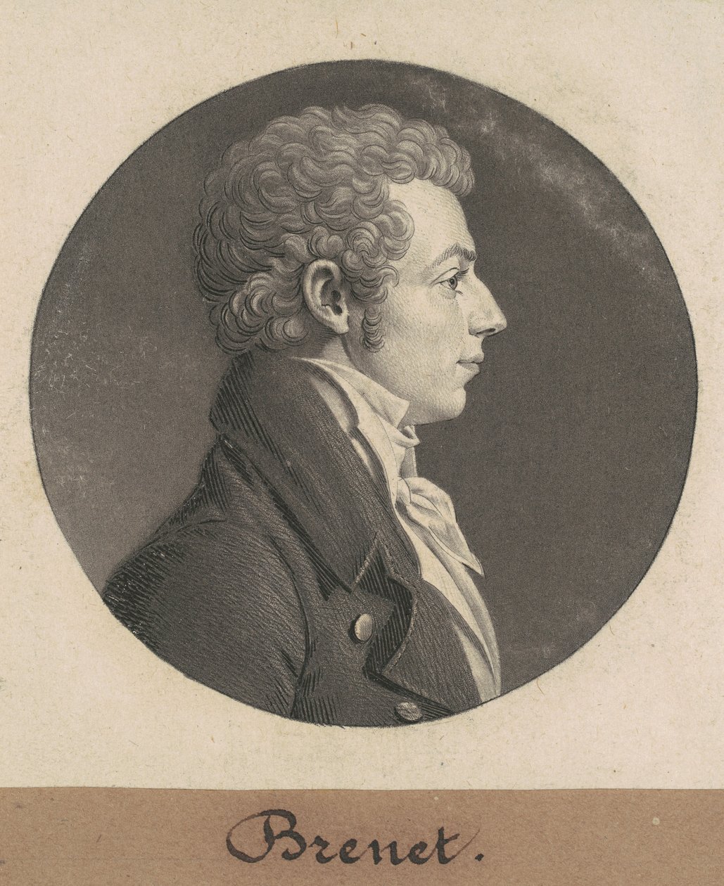 Henry Brunet av Charles B. J. Févret de Saint Mémin