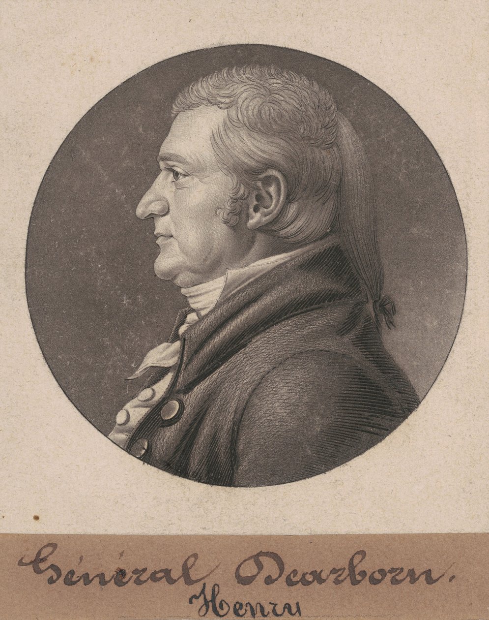 Henry Dearborn av Charles B. J. Févret de Saint Mémin