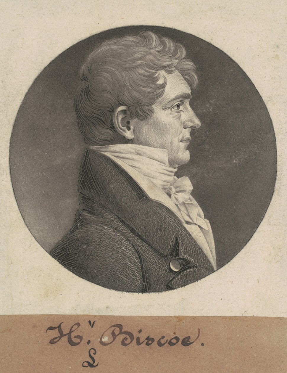 Henry Lawson Biscoe av Charles B. J. Févret de Saint Mémin