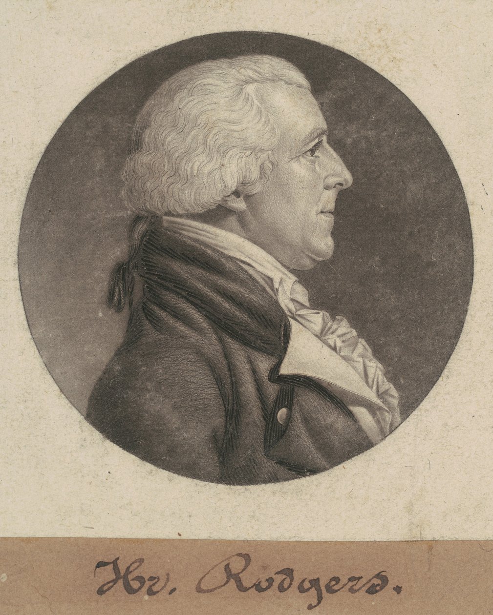 Henry Rogers av Charles B. J. Févret de Saint Mémin